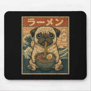 Funny Kawaii Ramen Mops Japanischer Noodles Mops E Mousepad