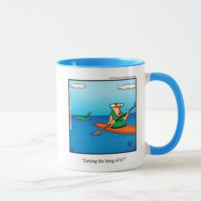 Funny Kayaking Spaß Tasse Geschenk (Rechts)