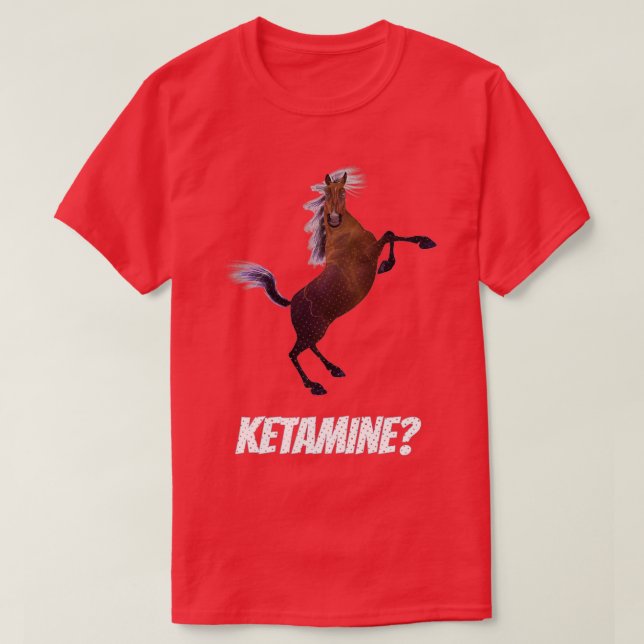 Funny Ketamine Design T-Shirt (Design vorne)