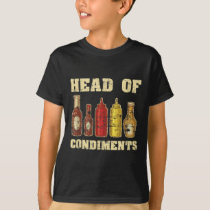 Funny Ketchup Mustard Barbecue Sauce Conditions Sm T-Shirt