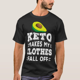 Funny Keto Diät Definition Ketogenische Ketosis Di T-Shirt