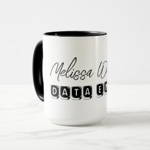 Funny Keyboard Typografy Professionals Data Entry Tasse