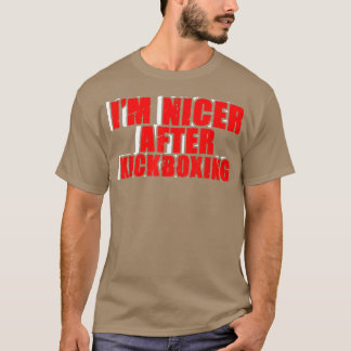 Funny Kickboer Fighter Kickboing MMA Martial Arts  T-Shirt