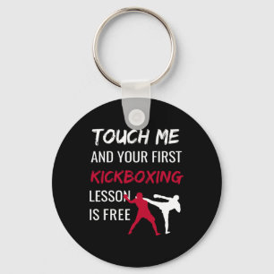 Funny Kickboxing Kick Boxing Sensei T Shirt Gesche Schlüsselanhänger