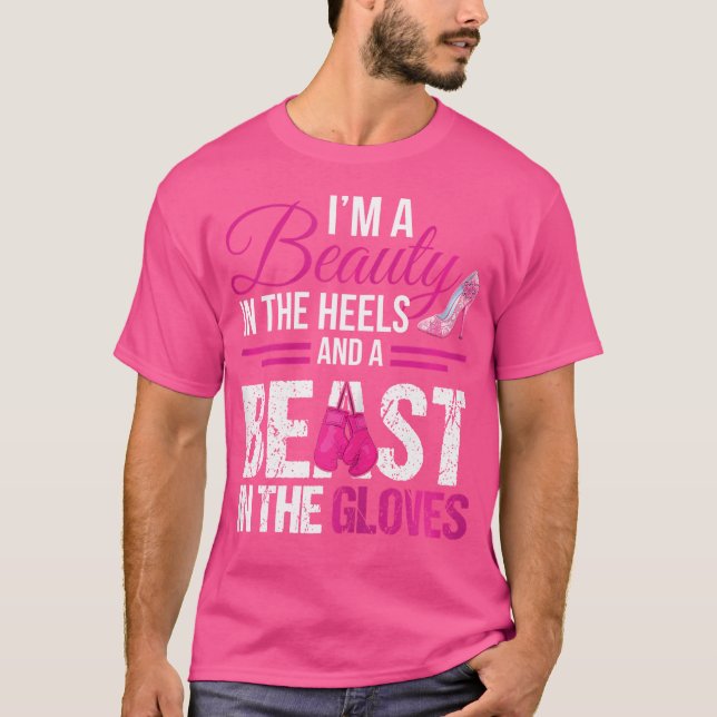 Funny Kickboxing Kickboxer Kickbox T-Shirt (Vorderseite)