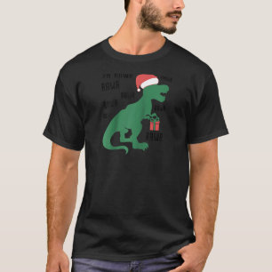 Funny Kid T-Shirt Dinosaur Fa Ra Ra Rawr Rawr Chri