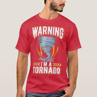 Funny Kid Tornado Lover Weather Watching T-Shirt