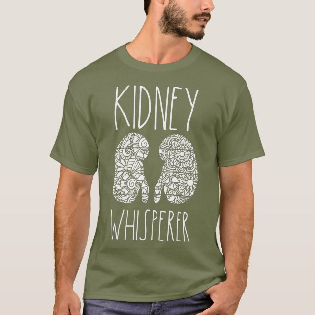 Funny Kidney Doctor gibt Nephrologie Nurse Tech T-Shirt (Vorderseite)