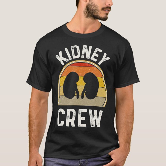 Funny Kidney Stuff Nephrology Nurse Team Renal T-Shirt (Vorderseite)