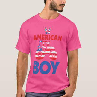 Funny Kids 4. Juli American Boy T-Shirt