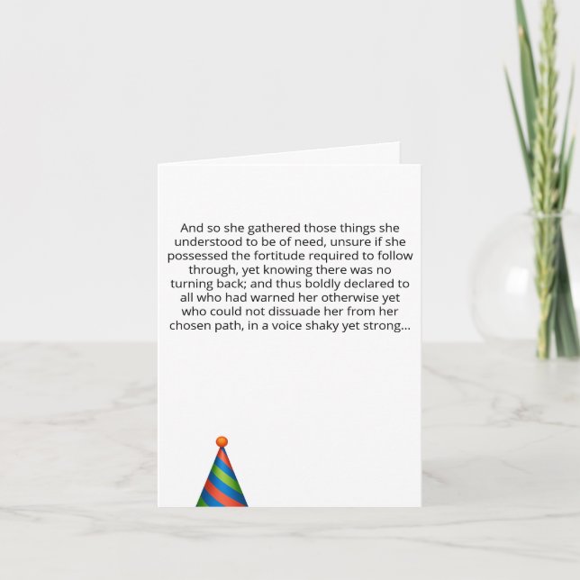 Funny Kids' Birthday Party On Purpose Einladung (Vorderseite)