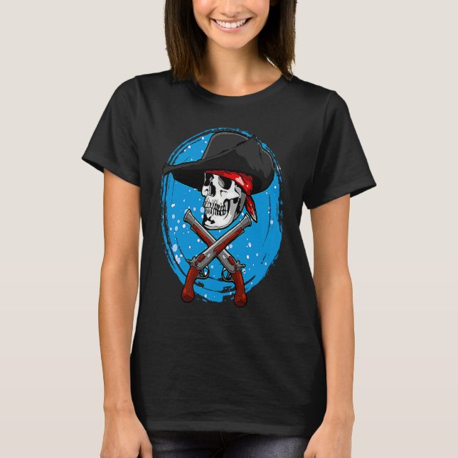 Funny Kids Pirate T-Shirt (Vorderseite)