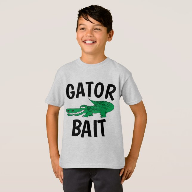 Funny Kids T - Shirt, GATOR BAIT T-Shirt (Vorne ganz)