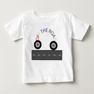 Funny Kids White Baby T-shirt