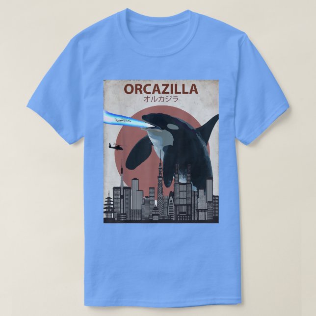 Funny Killer Whale Orca Liebe Geschenk T-Shirt (Design vorne)
