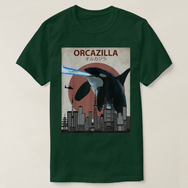 Funny Killer Whale   Orca Lovers Gift  T-Shirt (Design vorne)