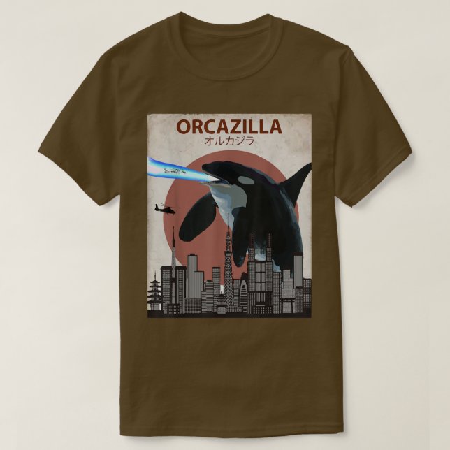 Funny Killer Whale Orca Lovers Gift  T-Shirt (Design vorne)