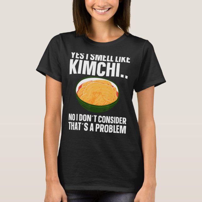 Funny Kimchi Korean Food Lover T-Shirt (Vorderseite)