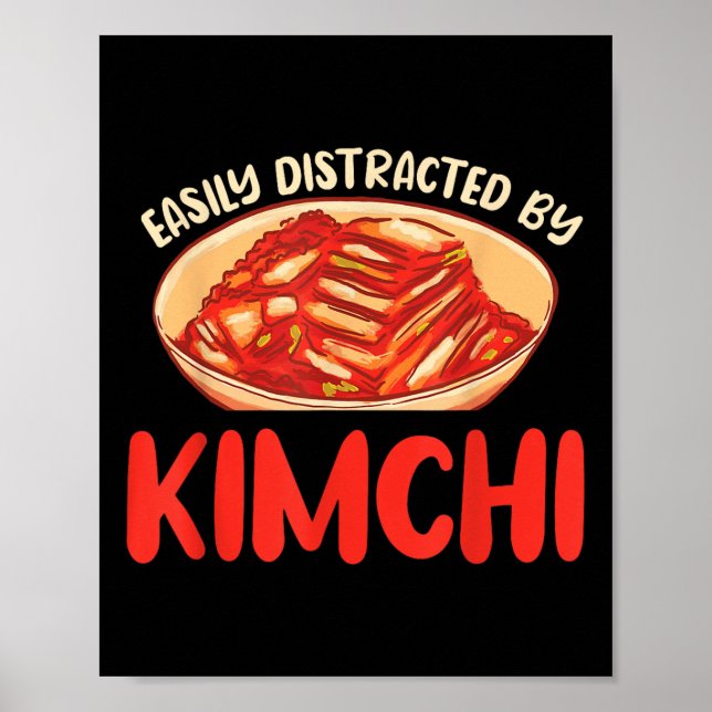 Funny Kimchi Sprichwort Koreanische Grillen Lovers Poster (Vorne)