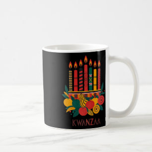 Funny Kinara Seven Candles Kwanzaa Feier 1 Kaffeetasse