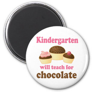 Funny Kindergarten Teacher Magnet