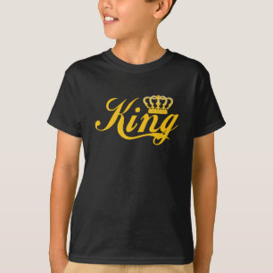 Funny King Gold Crown T-Shirt