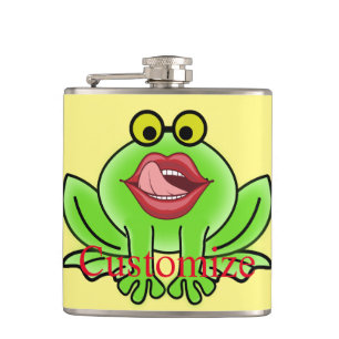 Funny Kiss A Toad Thunder_Cove Flachmann