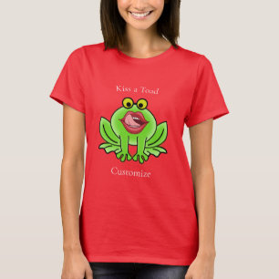 Funny Kiss A Toad Thunder_Cove T-Shirt