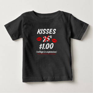 Funny Kisses Baby Valentine's Day Shirt