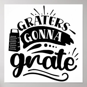 Funny Kitchen Deco, Geschenk für das Kochen, Küche Poster