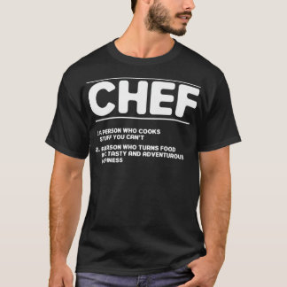 Funny Kitchen Koch Definition america T-Shirt