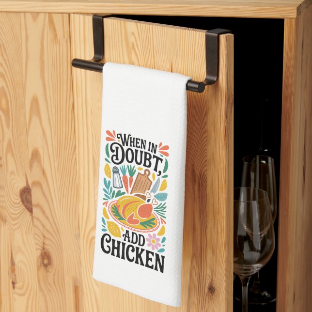Funny Kitchen Series Design #9 Geschirrtuch (Drittel gefaltet)