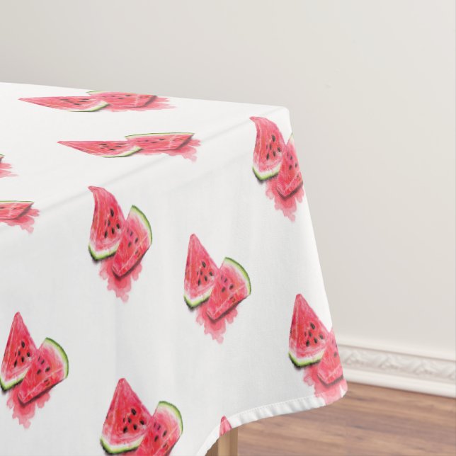 Funny Kitchen Tableclout mit Sweet Watermelon Tischdecke (Beispiel)