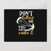 Funny Kitesurfer Kiteboard Folge mir nicht dir