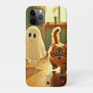 Funny Kitten Spooky Friend Case-Mate iPhone Hülle