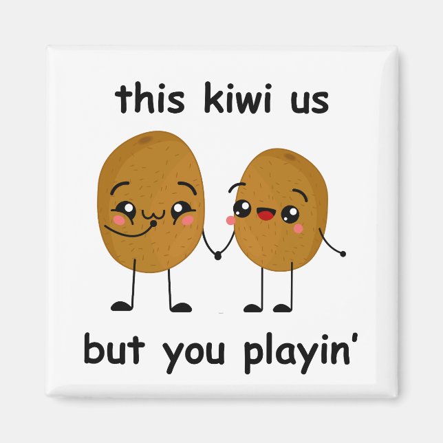 Funny Kiwi Magnet (Vorne)