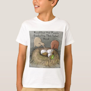 Funny Kiwi Vögel geben ihre Früchte ab T-Shirt