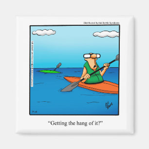 Funny Kleine Geschenk Kayak Spaß Magnet