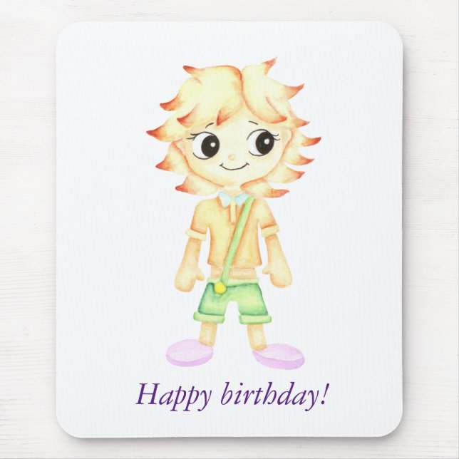 Funny kleiner Ginger Mousepad (Vorne)