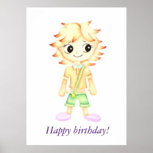 Funny kleiner Ginger Poster