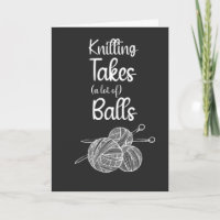 Funny Knitter Cards Garnknitter Zitat Sprichwort