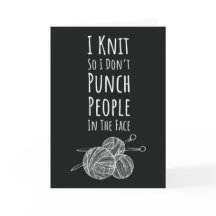 Funny Knitter Cards Spaß Knitter