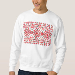 Funny Knitter Weihnachts-Pullover - Fake Strick Sweatshirt