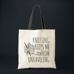 Funny Knitting Behalte mir vom Enträtseln Tragetasche<br><div class="desc"></div>