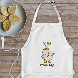 Funny Knolic Theme - Bulb with Crown - Ihr Slogan Schürze