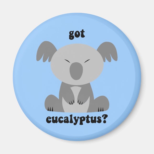 Funny Koala Bear Magnet (Vorne)