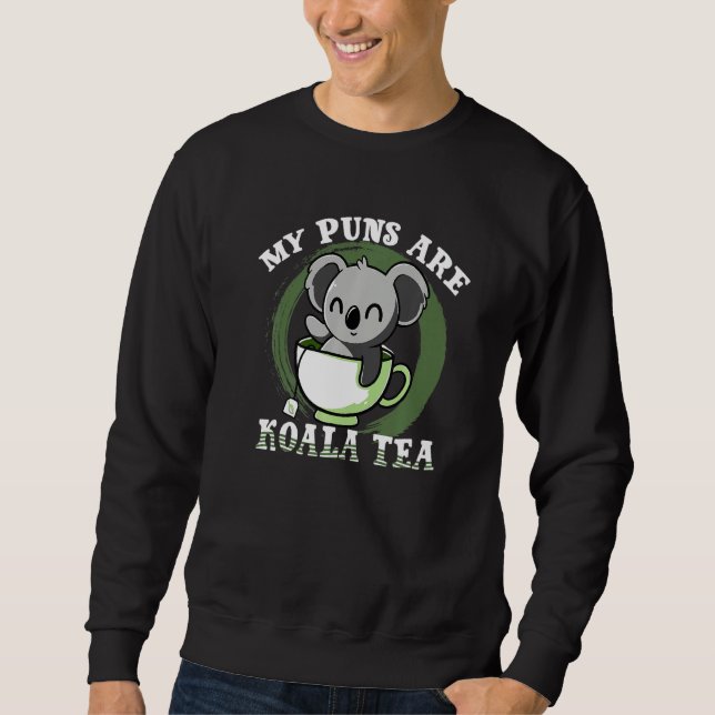 Funny Koala meine Puns sind Koala Tee Süße Tier Pu (Vorderseite)