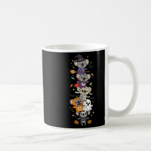 Funny Koala Witch Vamre Ghost Halloween Kinder Men Kaffeetasse