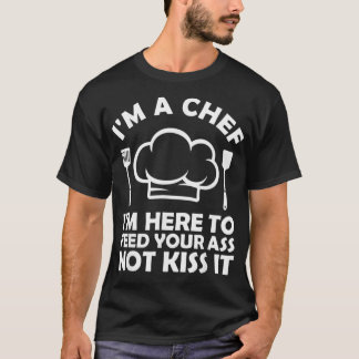 Funny Koch Art für Men Women Hat Food Pastry Koch T-Shirt