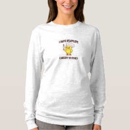 Funny Koch Hühner T - Shirt - "Ich habe Stabilität